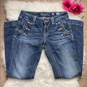 👖Miss Me Wide Leg Sailor Trouser Jeans